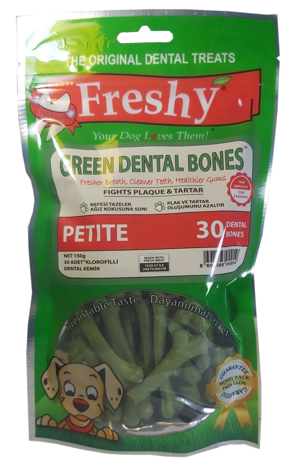 Freshy Dental Küçük Köpek ödülü 30 lu