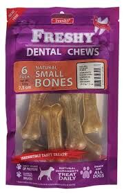 Freshy Naturel Dental Kemik 6Lı Paket 7.5Cm