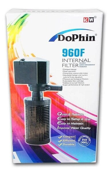 Dophin 960F Akvaryum İç Filtre 900 lt / saat