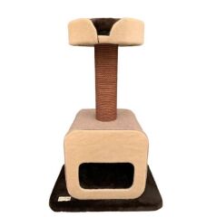 Kralle 1044 Kedi Tırmalama.Kahve 60X45X90 Vp1044-3