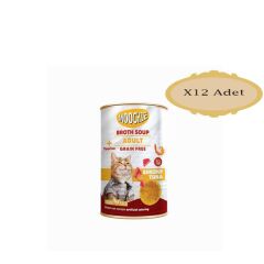 Mochie Et Suyu Çorba Karides Ton B. Kedi 135ML  X 12 Adet
