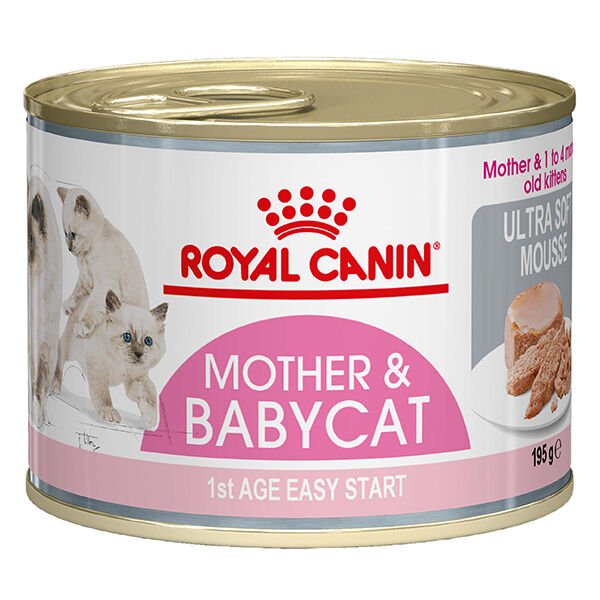 Royal Canin Babycat İnstinctive Yavru ve Anne Kediler için Konserve 195Gr