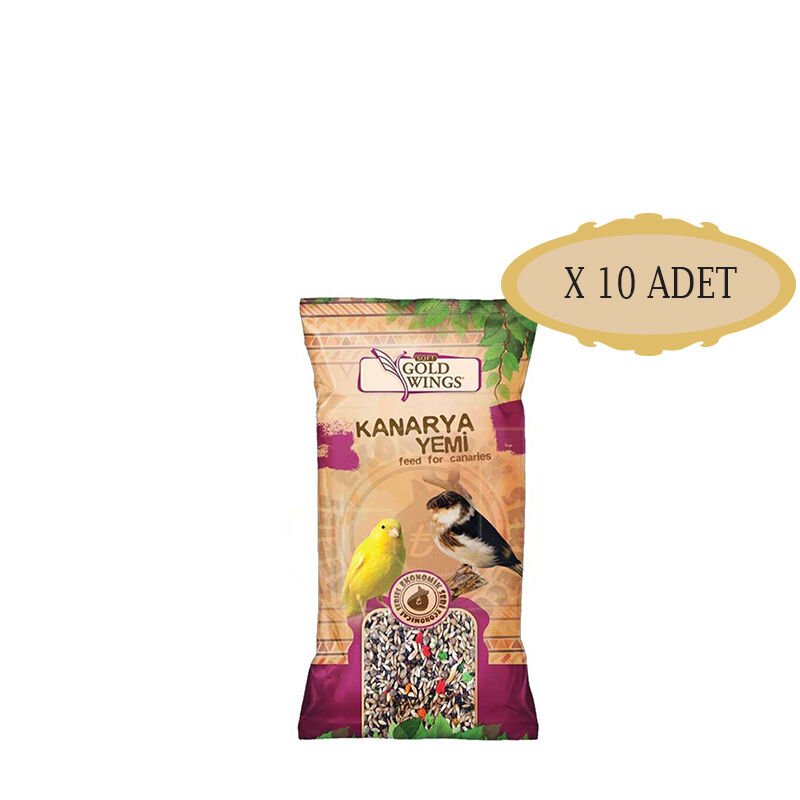 Gold Wings Meyveli Kanarya Yemi 300 gr x 10 Adet