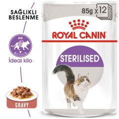 Royal Canin Sterilised Kısırlaştırılmış Kedi Konservesi 85Gr