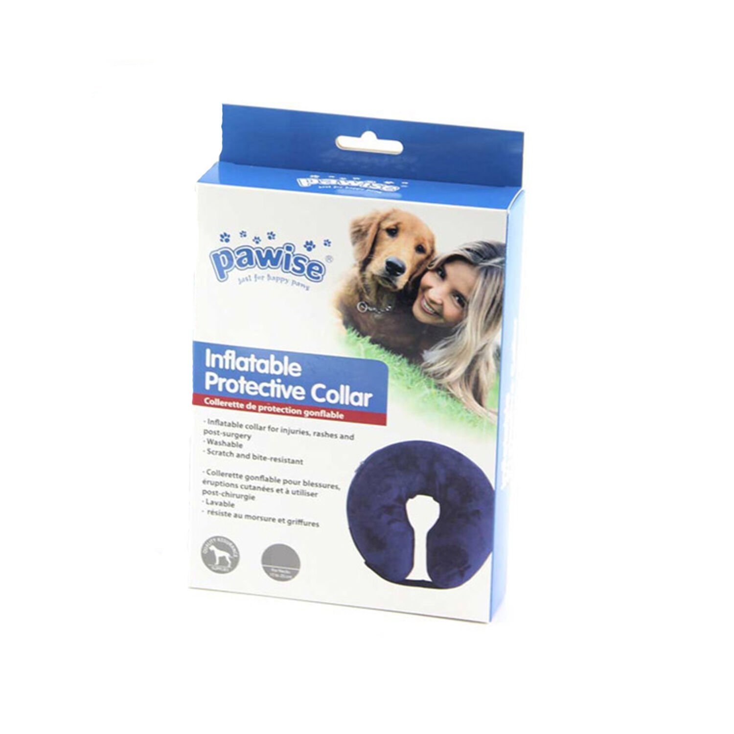 Pawise Köpek İçin Şişirilebilir Boyunluk ø33-45 Cm