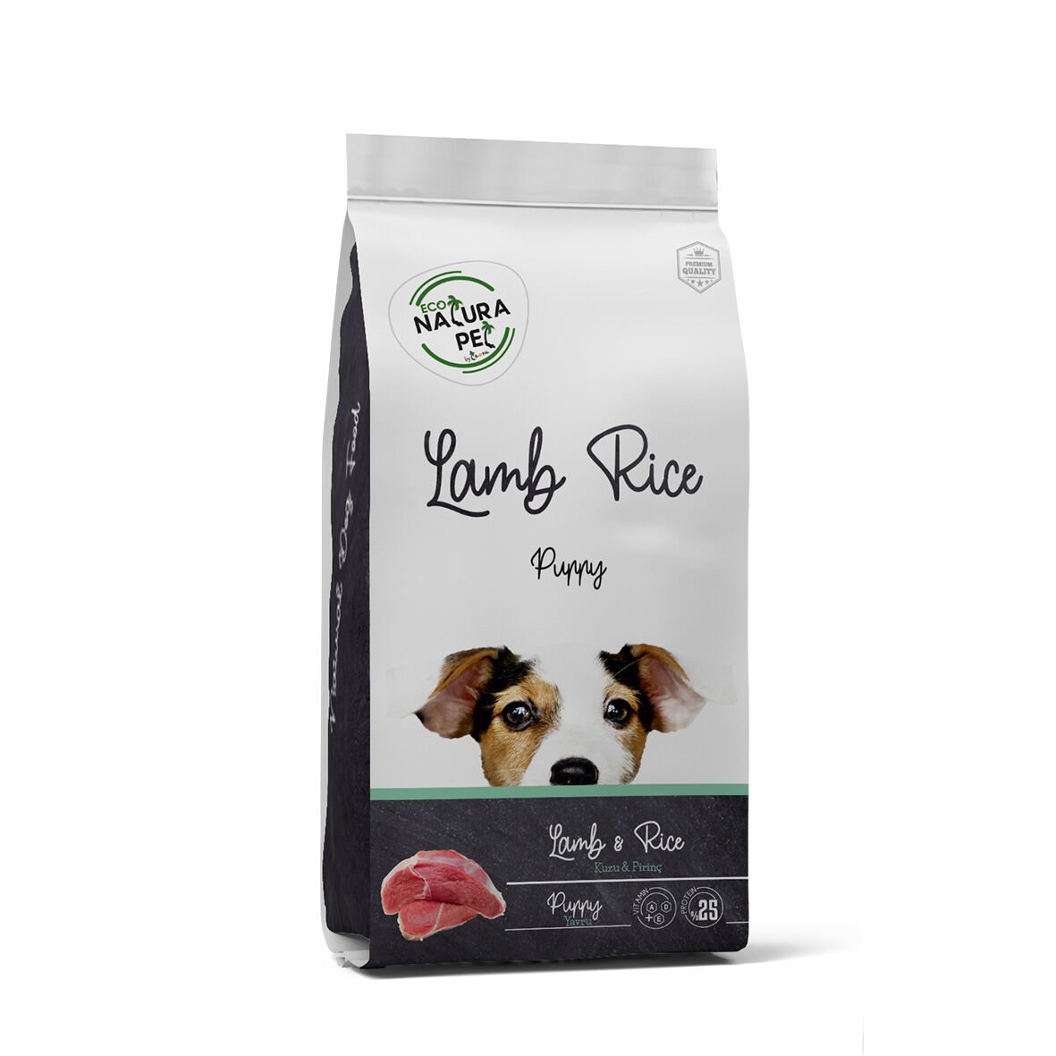 Eco Natura Pet Kuzu Etli & Pirinçli Yavru Köpek Maması 15Kg