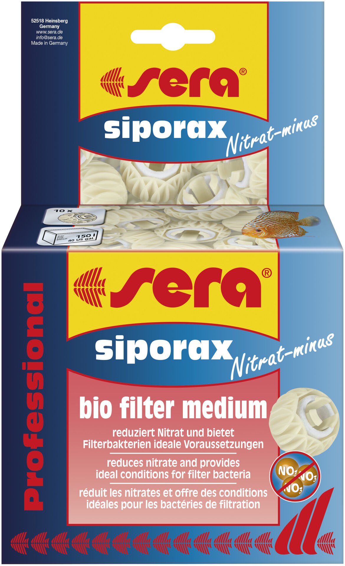 Sera Siporax Nitrat-Minus Professional 500 ML