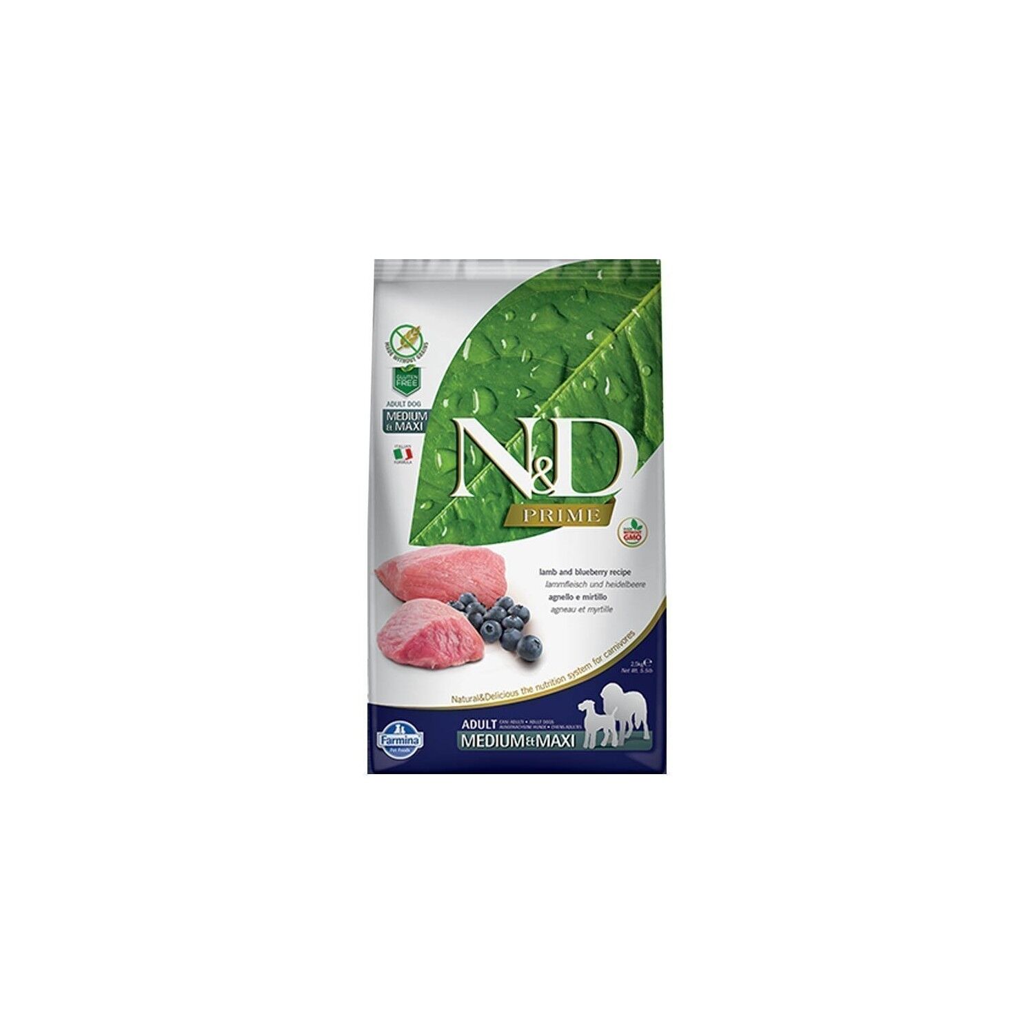 N&D Prıme Kuzu Y.Mersın Adult Med-Max 12 Kg