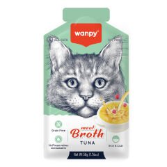 Wanpy Kediler için Ton Balığı Eti Çorbası 50 G