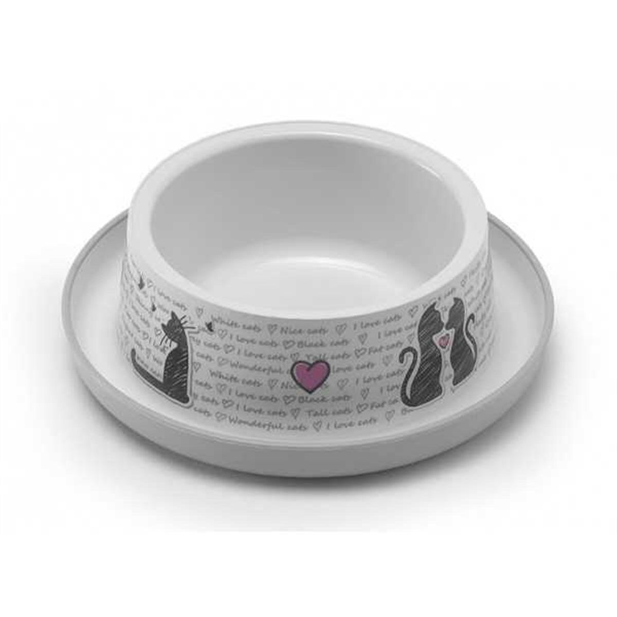 Moderna Trendy Love Kedi Mama ve Su Kabı 350 Ml