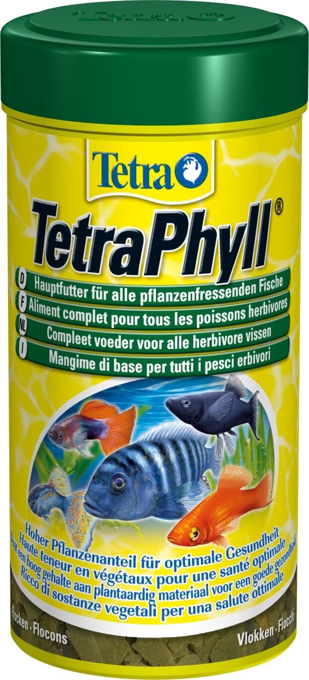 Tetra Phyll Bitkisel Tropikal Balık Yemi 250ml 52gr