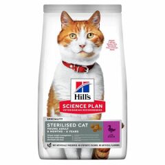 Hills Ördek Etli Kısırlaştırılmış Yetişkin Kedi Maması 10 Kg