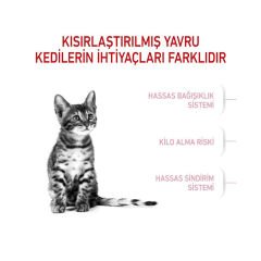 Royal Canin Kitten Sterilised Kısırlaştırılmış Yavru Kedi Maması 2 Kg