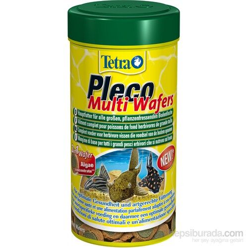 Tetra Pleco Multi Wafers Dip Balık Yemi 250 ml