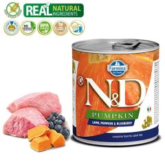 N&D Pumpkın Köpek Konserve Kuzu & Yaban Mersini 285Gr