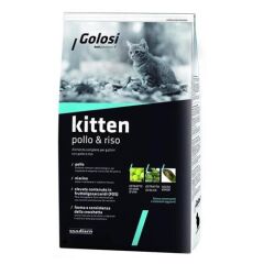 Golosi Pollo Riso Tavuk ve Pirinçli Yavru Kedi Maması 1,5 Kg