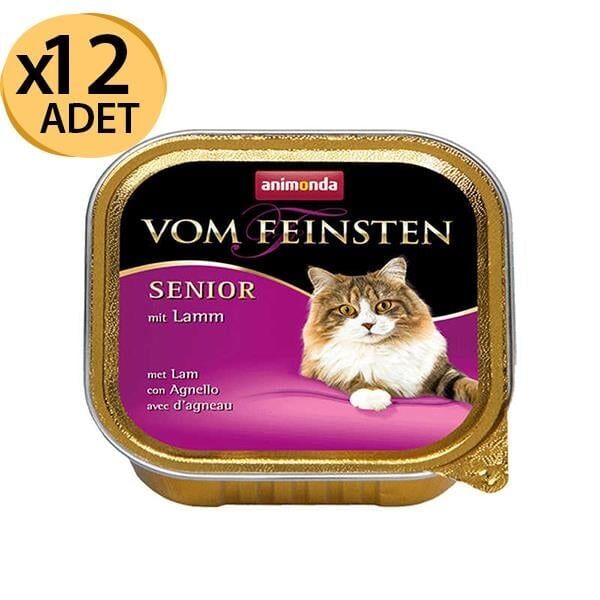 Animonda Kuzu Etli Yaşlı Kedi Konservesi 100Gr  X 12 Adet